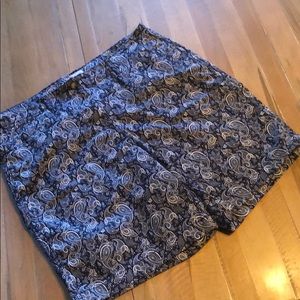 Kim Rogers Paisley shorts size 14